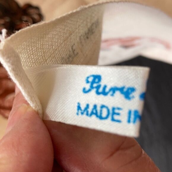 Linen New Handpainted towel wall hanging 18” x 31” - Picture 7 of 16